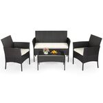 7-Piece Outdoor Rattan Sofa Set