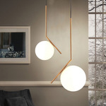 Decorative Glass Globe Pendant Light